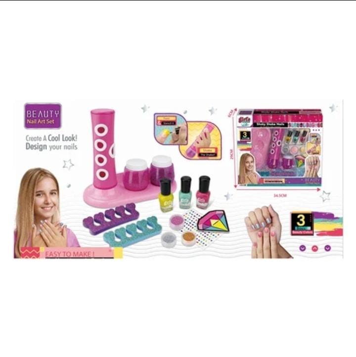 Kit/ Set De Uñas Para Niñas Juguete